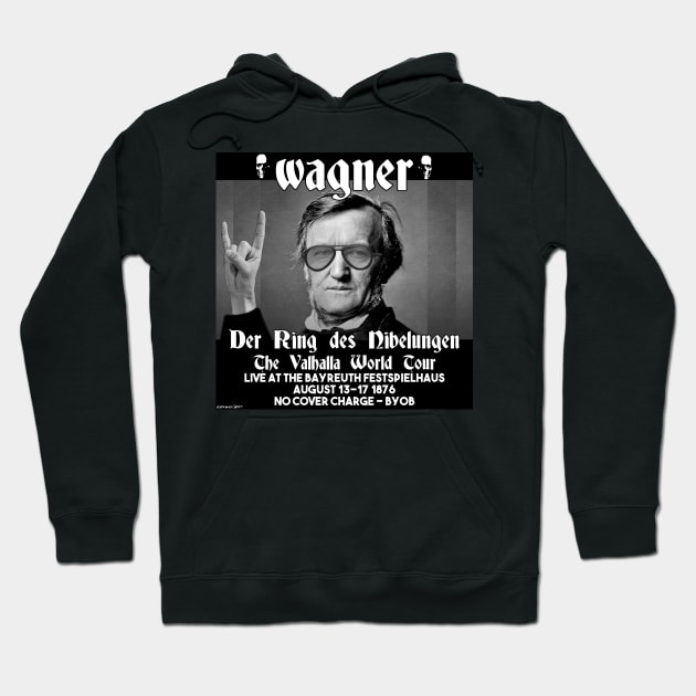 Wagner On Tour Hoodie by VanceCapleyArt1972